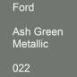 Preview: Ford, Ash Green Metallic, 022.